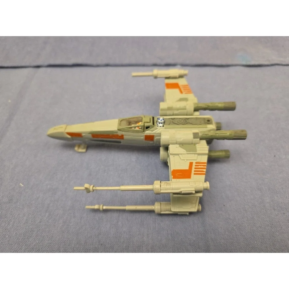 Star Wars Action Fleet X-Wing Starfighter Galoob 1995 Luke Skywalker R2-D2 Red 5
